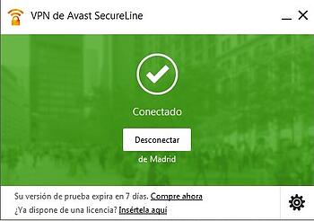 Con VPN protegido