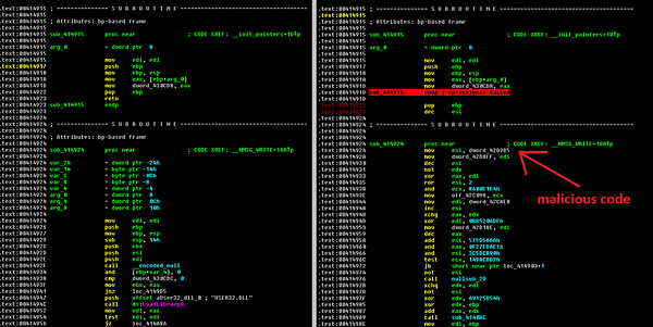 Binary comparsion