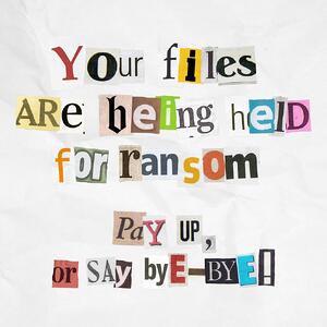 ransomware note