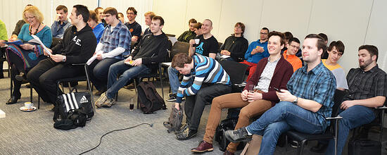 Students and faculty from Czech Technical University students