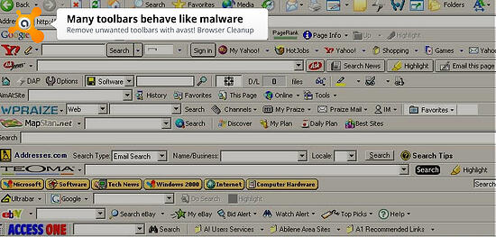 toolbars