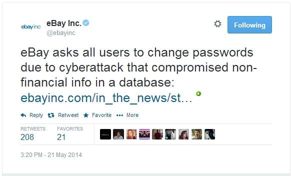 tweet ebay
