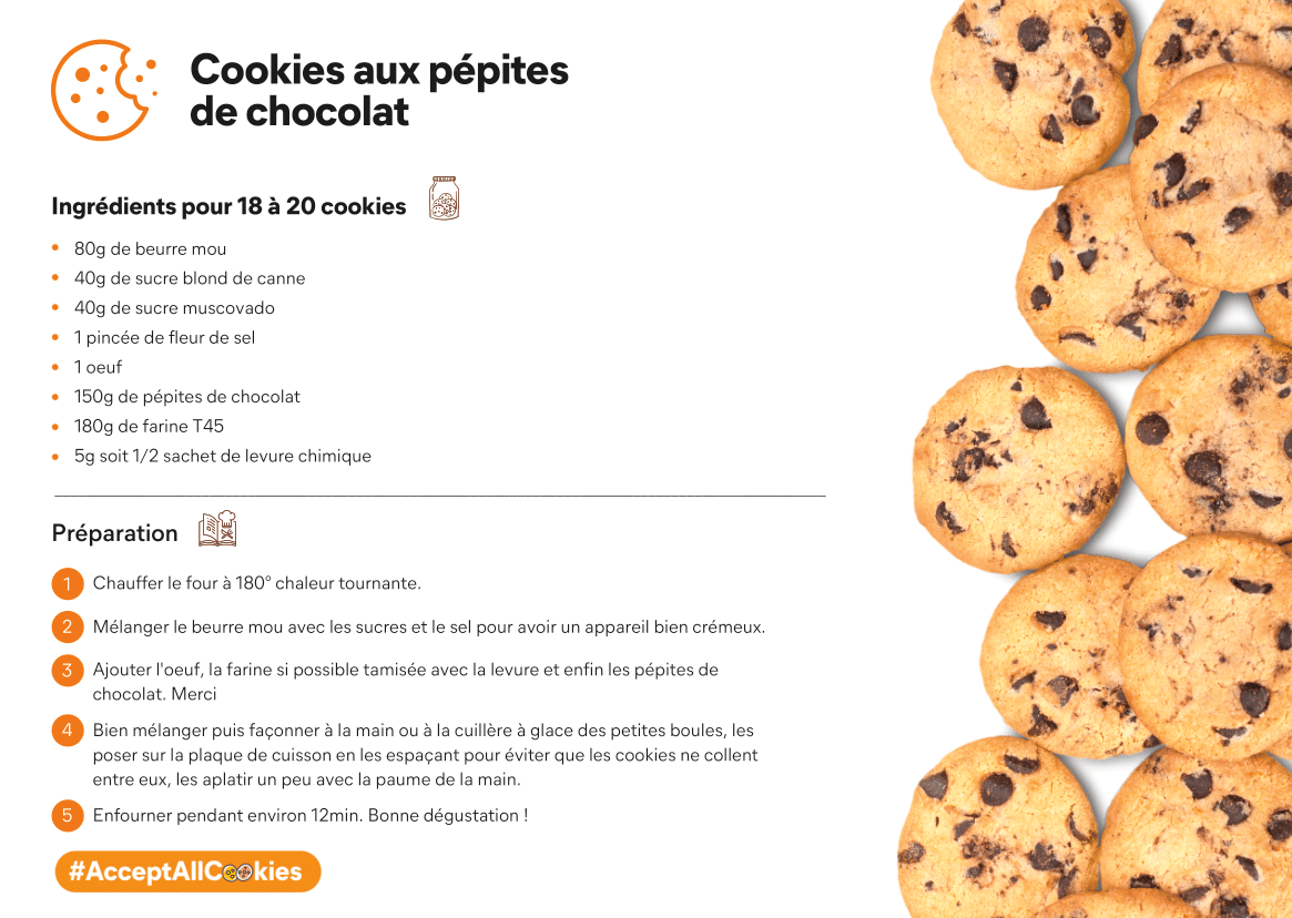 Recette Cookies Mercotte