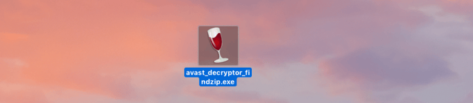 Avast FindZip decryptor