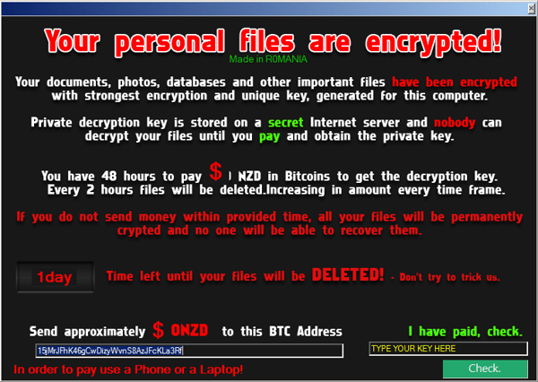 Noobcrypt ransomware