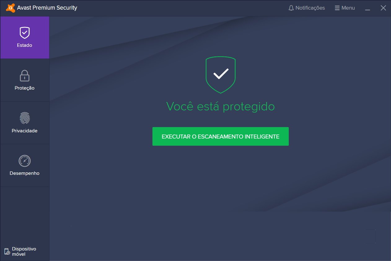 Escaneamento Inteligente do Avast