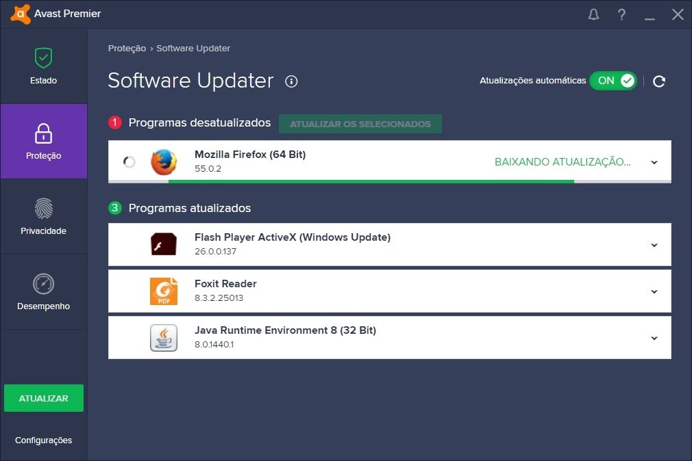 Avast 2017: Software Updater