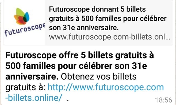 futuroscope-message