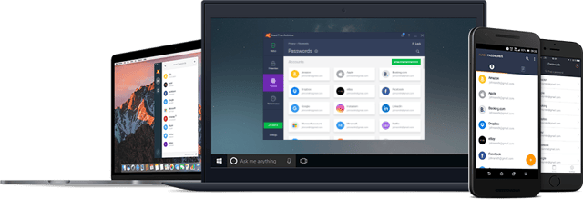 Avast Passwords for managing all your passwords across all your devices
