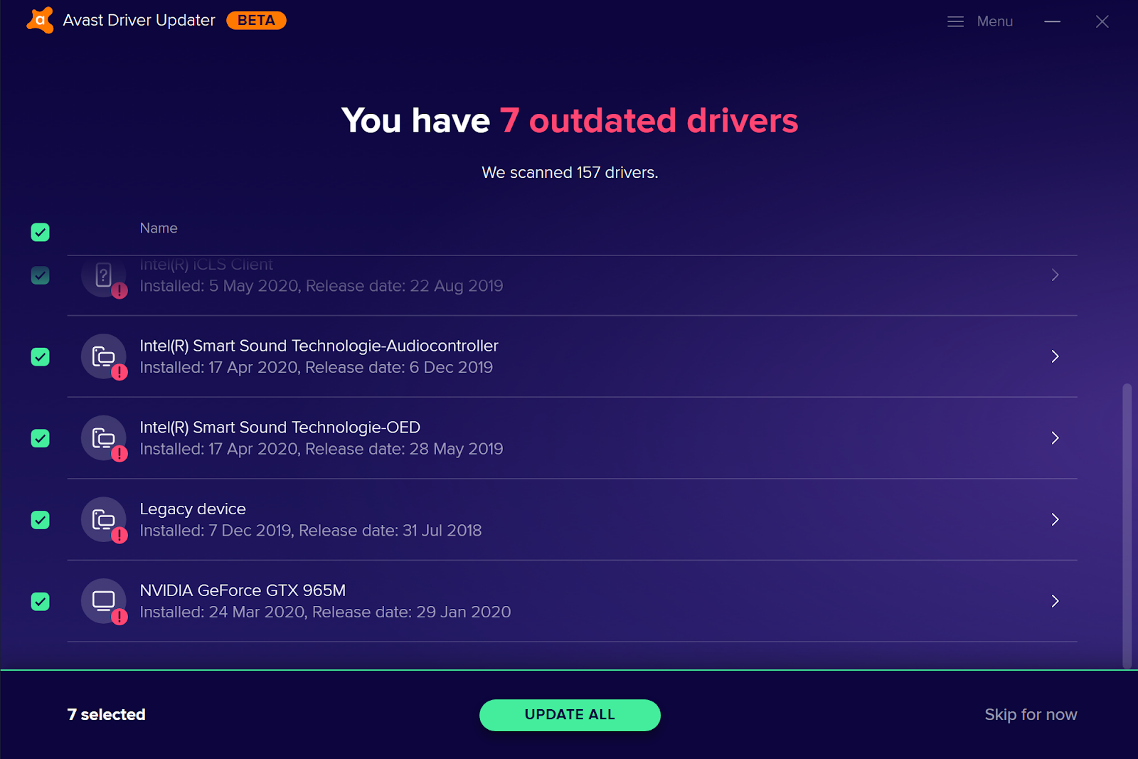 free avast driver updater activation key august 2019 forum