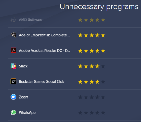 unnecessary-programs-list