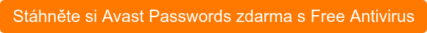 Stáhněte si Avast Passwords zdarma s Free Antivirus
