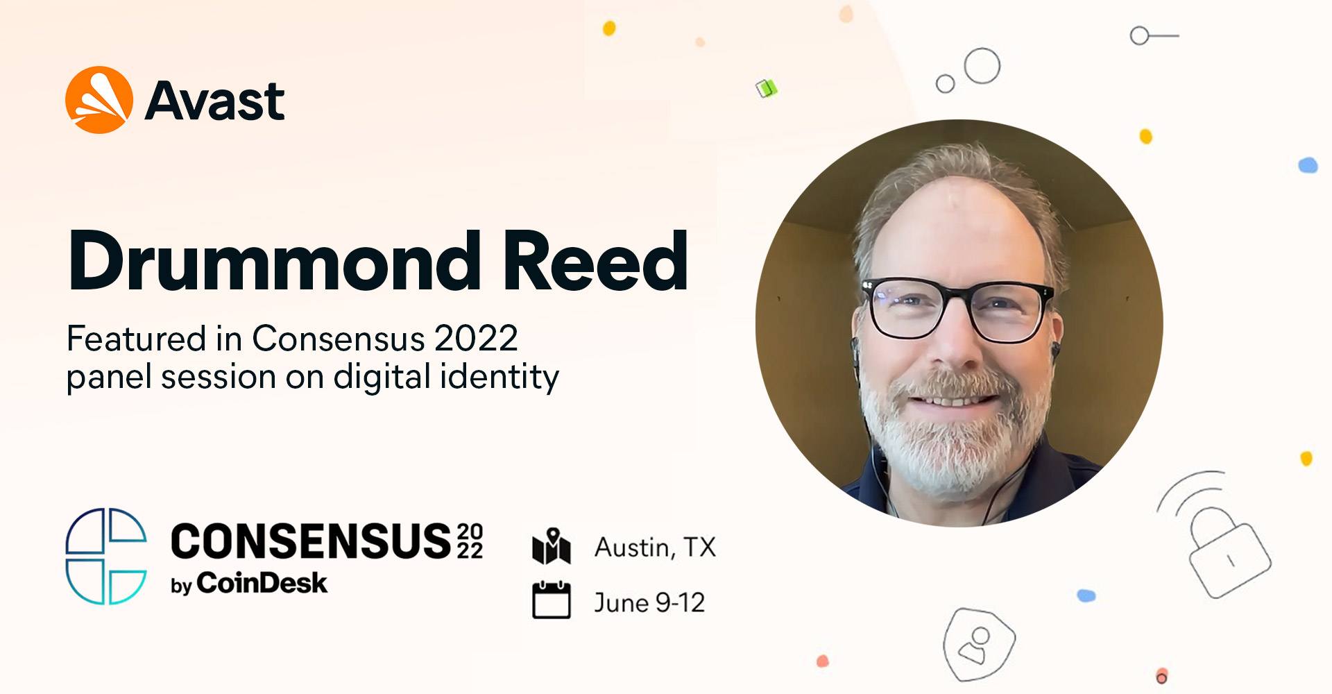 Drummond Reed at Consensus 2022