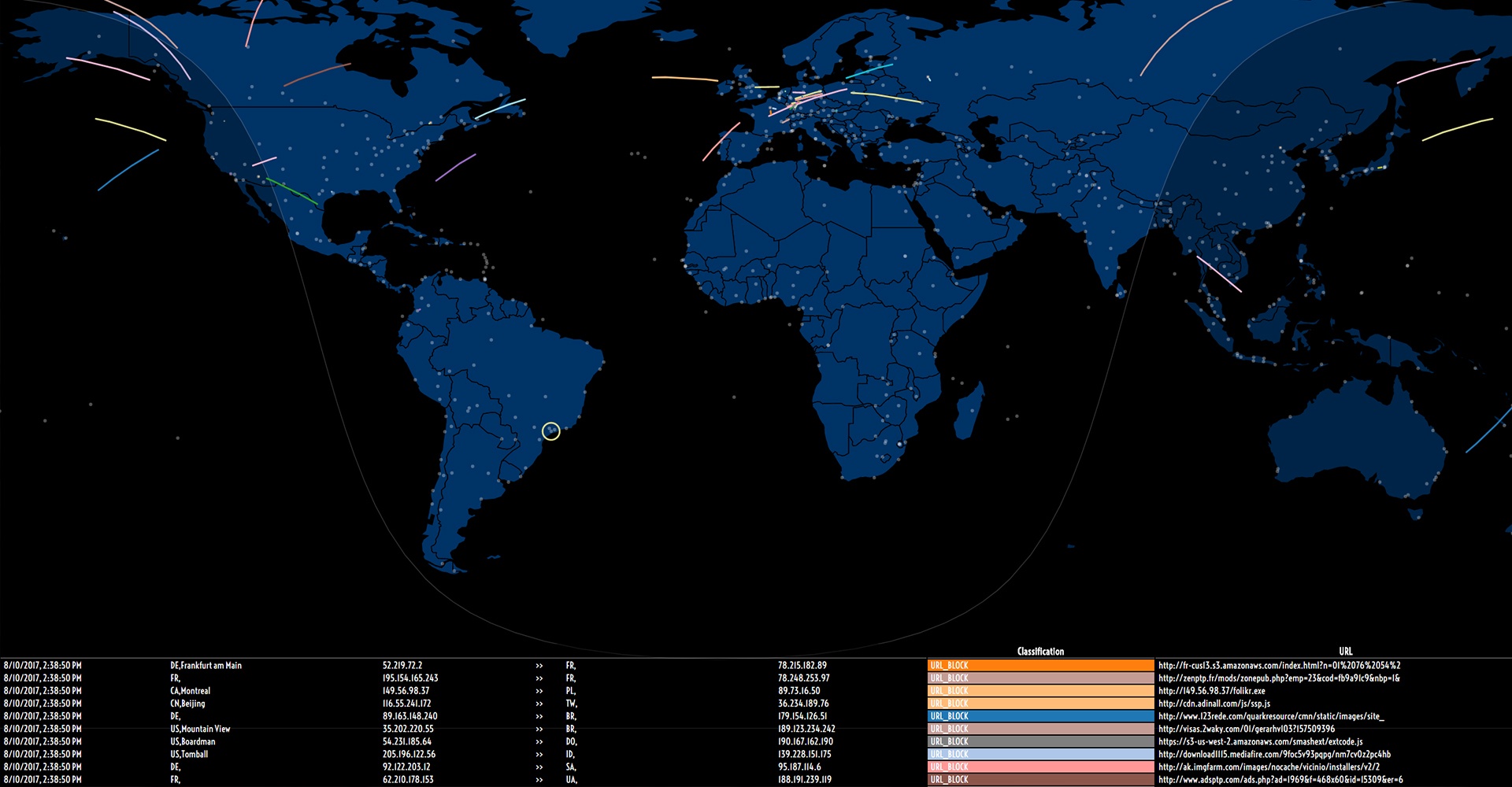 Live cyber attack map indonesia