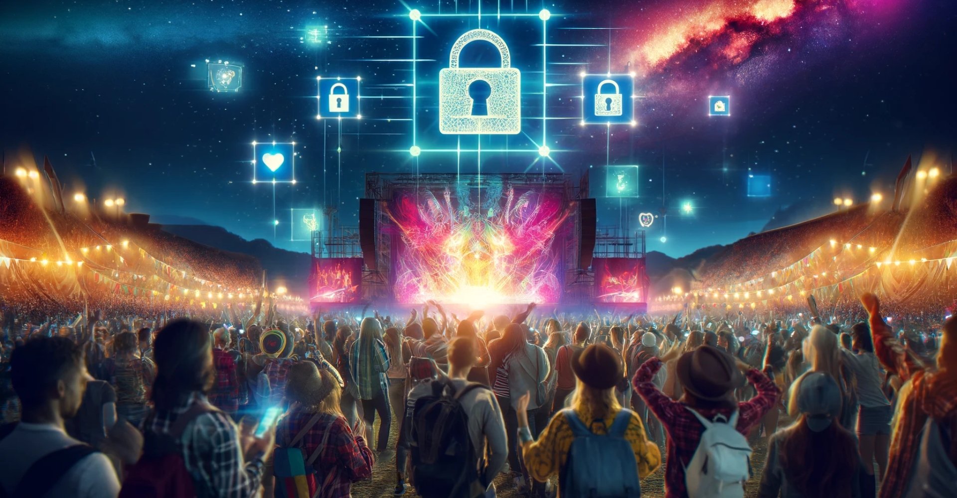 Glitter and… Firewalls? How to stay safe this festival season