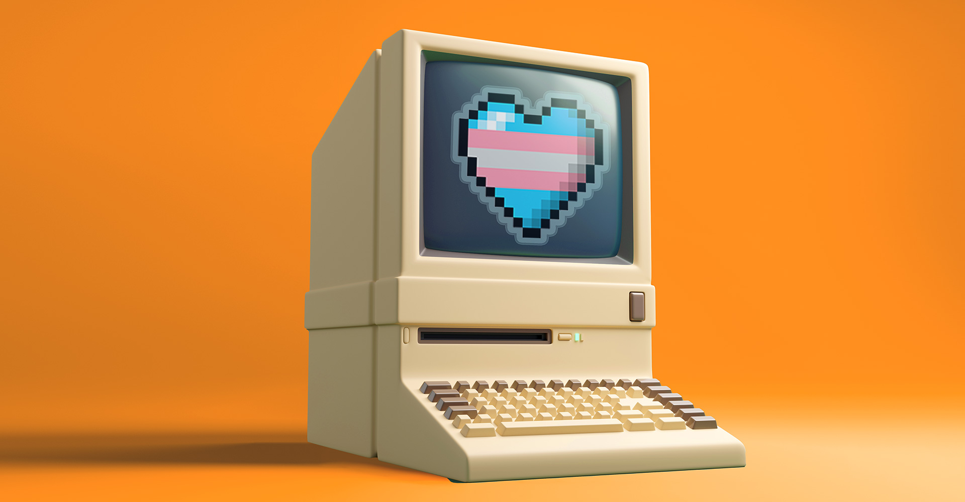 Transgender women found and created community in the 1980s internet